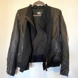 Mackage Armada Leather & Wool Jacket S/P